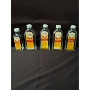 Lot Of 5 Vintage Blair Flavoring Bottles #21962 #72354 #80626‎ #80737 #71227 GVC